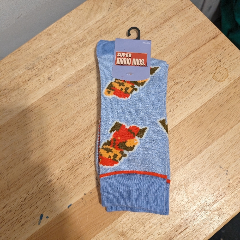 Crew Tube Sock Super Mario